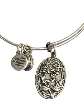 Alex and Ani Because I Love You Sister Charm Bracelet Irreplaceable Forever